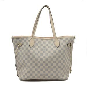 Louis Vuitton Damier Azur Bandouliere Neverfull MM Rose